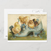 Ostern Feiertagspostkarte (Vorne/Hinten)