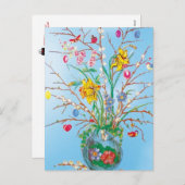 Ostern - feiertagspostkarte (Vorne/Hinten)