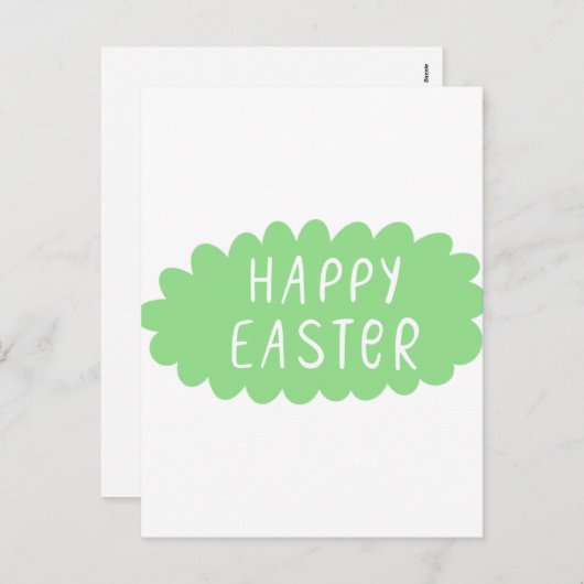 Ostern Feiertagspostkarte (Vorne/Hinten)