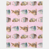 Ostern Fleecedecke (Vorderseite)