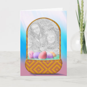 Ostern-Foto-Karte - addieren Sie Ihr eigenes Foto Feiertagskarte