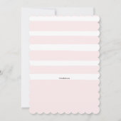 Ostern-Foto mit Häschen-Karte Einladung (Rückseite)