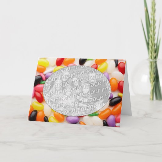 Ostern-Fotokarte Feiertagskarte (Vorderseite)