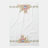 Ostern-Freunde - Geschirrtuch (Vertikal)