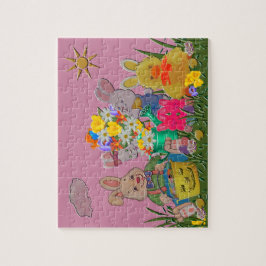 Ostern-Freunde Puzzle