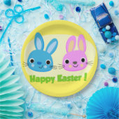 "OSTERN FREUT EUCH" HASEN PAPPTELLER (Party)