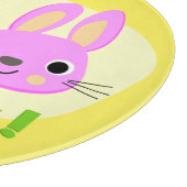 "OSTERN FREUT EUCH" HASEN SCHNEIDEBRETT (Ecke)