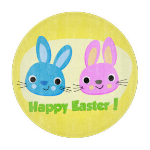 "OSTERN FREUT EUCH" HASEN SCHNEIDEBRETT