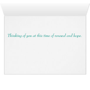 Ostern-/Frühlingsanmerkungskarte