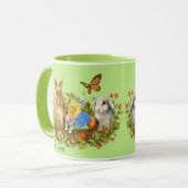 Ostern Frühlingszeit Sonneneier Chick Butterfly Ge Tasse (Vorderseite Links)
