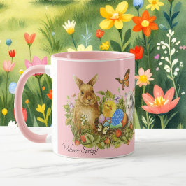 Ostern Frühlingszeit Sonneneier Chick Butterfly Ge Tasse