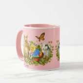 Ostern Frühlingszeit Sonneneier Chick Butterfly Ge Tasse (Vorderseite Links)