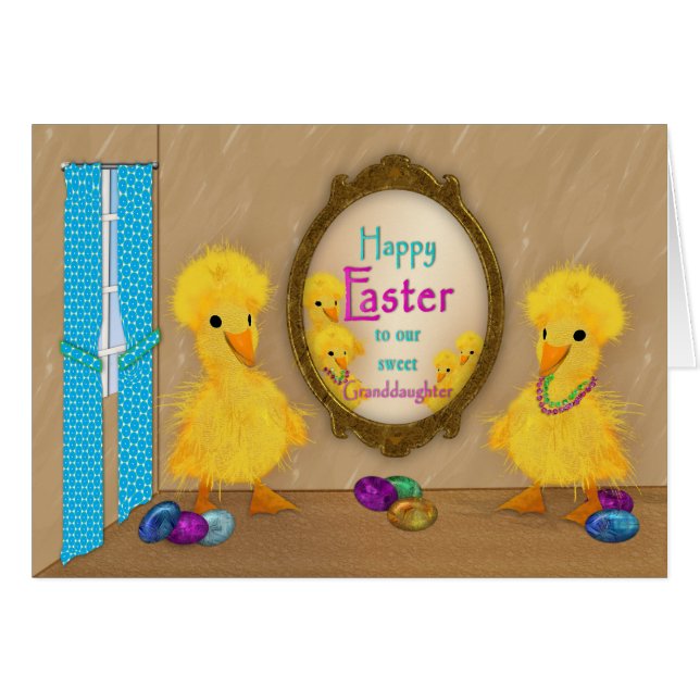 Ostern - Funny Ducks - Großtochter (Vorderseite (Horizontal))