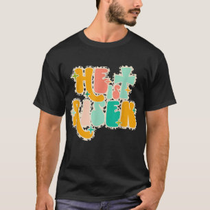 Ostern Für Christlich ist Jesus der Risene Leopard T-Shirt