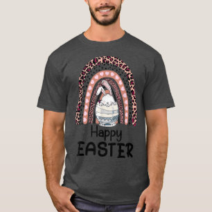 Ostern für Kinder, sonnig mit Regenbogenost-Design T-Shirt