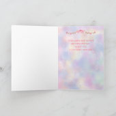 Ostern für Nichte Sweet Bunnies auf dem Bike Karte (Innenseite)