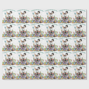 Ostern für Schokoladenliebhaber Geschenkpapier