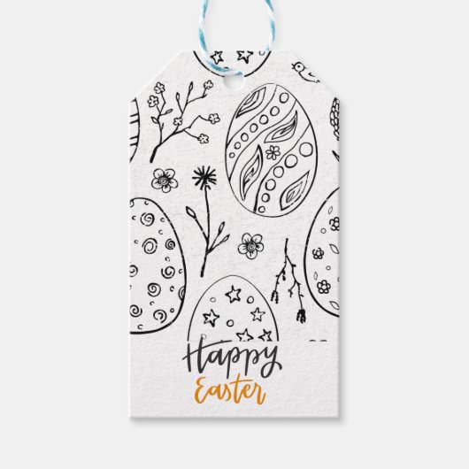 Ostern Geschenkanhänger (Vorderseite)