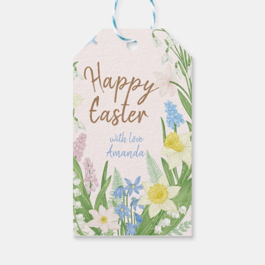 Ostern Geschenkanhänger (Rückseite)