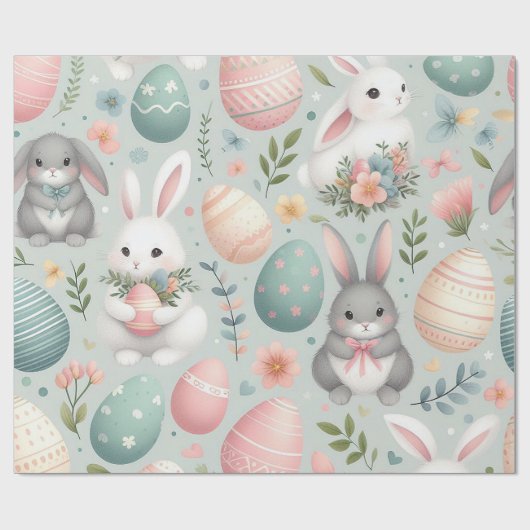 Ostern Geschenkpapier (Flach)