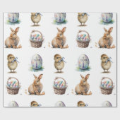 Ostern Geschenkpapier (Flach)