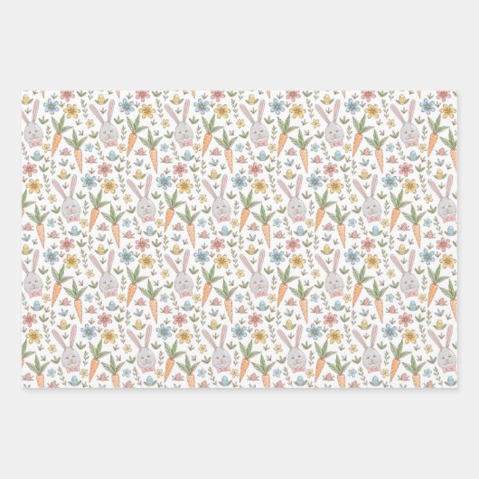 Ostern Geschenkpapier Set (Vorderseite 3)