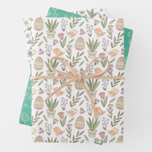 Ostern Geschenkpapier Set (Beispiel)