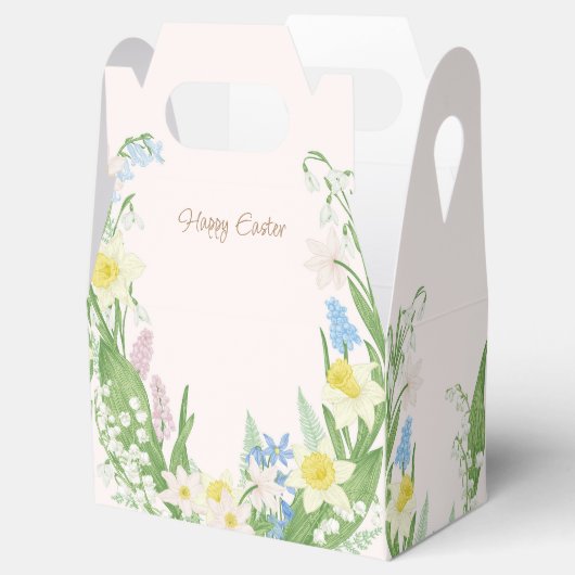 Ostern Geschenkschachtel (Geöffnet)