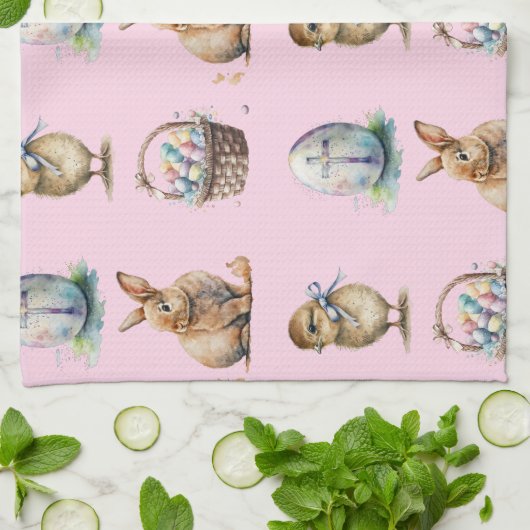 Ostern Geschirrtuch (Gefaltet)