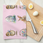 Ostern Geschirrtuch (Viertel Falte)