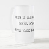 Ostern, Getränkestein, zum Feiern der Osterfeier Mattglas Bierglas (Vorderseite Links)