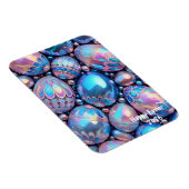 OSTERN ~ Glänzende Eier ~ Flexibler Fotomagnet Magnet (Rechte Seite)