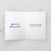 Ostern-Graffiti-Karte Feiertagskarte (Innenseite)