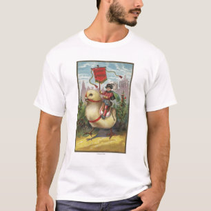 Ostern GreetingsPrince auf einem Küken T-Shirt