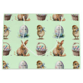 Ostern Große Geschenktüte (Vorderseite)