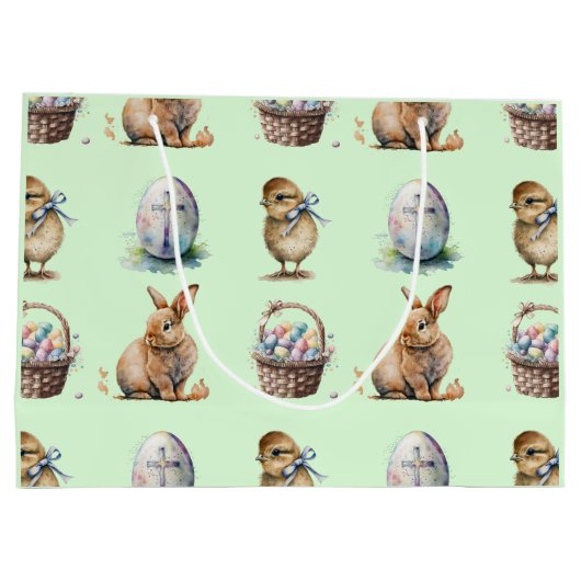 Ostern Große Geschenktüte (Rückseite)