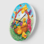 Ostern Große Wanduhr (Winkel)