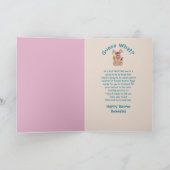 Ostern, Großtochter, Osterhase Karte (Innenseite)