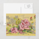 Ostern-Gruß! Feiertagspostkarte (Vorne/Hinten)