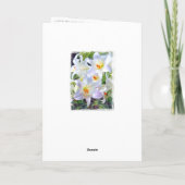 Ostern [Grußkarte] ド Limousine Karte (Rückseite)