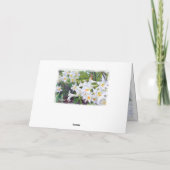 Ostern [Grußkarte] ド Limousine Karte (Rückseite)