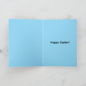 Ostern Grußkarte gefaltet Karte (Innenseite)