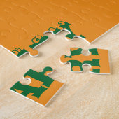 Ostern Gutes Ei Gelbkichel Personalisierter NAME Puzzle (Seite)