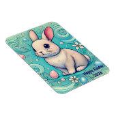 OSTERN ~ HASE ~ Flexibler Foto-Magnet Magnet (Rechte Seite)
