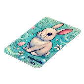 OSTERN ~ HASE ~ Flexibler Foto-Magnet Magnet (Linke Seite)