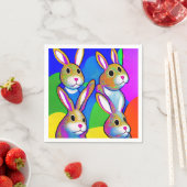 Ostern Hasen Servietten (Beispiel)