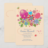 Ostern-Helligkeits-Einladung Einladung (Vorne/Hinten)