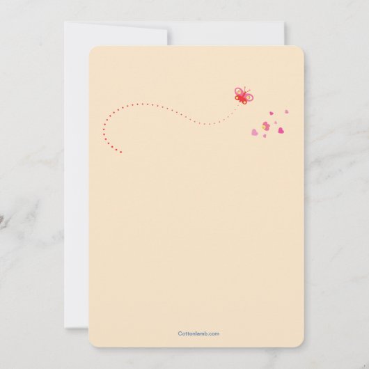 Ostern-Helligkeits-Einladung Einladung (Rückseite)