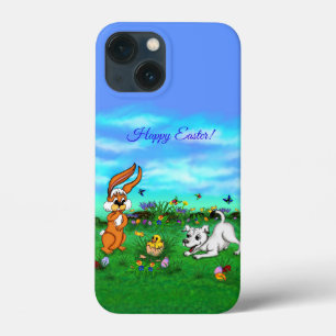 Ostern - Hündchen Kapuzinerkolben und Küken Case-Mate iPhone Hülle