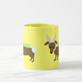 Ostern-Hündchen Tasse (Zentrum)
